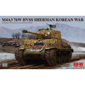 Ryefield model 1:35 M4A3 76w hvss Sherman Korean war