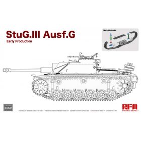   Ryefield model 1:35 StuG. III Ausf. G Early Production with workable track links