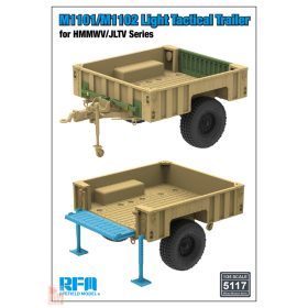   Ryefield model RM5117 1:35 M1101/M1102 Light Tactical Trailer for HMMWV/JLTV Series