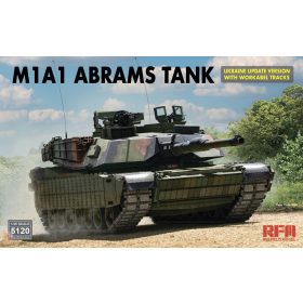   Ryefield model 5120 1:35 M1A1 Abrams Tank Ukraine Update Version with workabel tracks