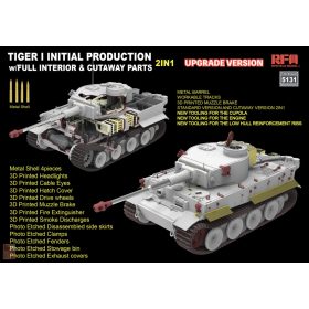   Ryefield model 5131 1:35 Tiger I Initial production early 1943 W/Full Iinterior (Updated version)