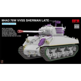   Ryefield model 5132 1:35 M4A3 76W VVSS Sherman late STANDARD VERSION