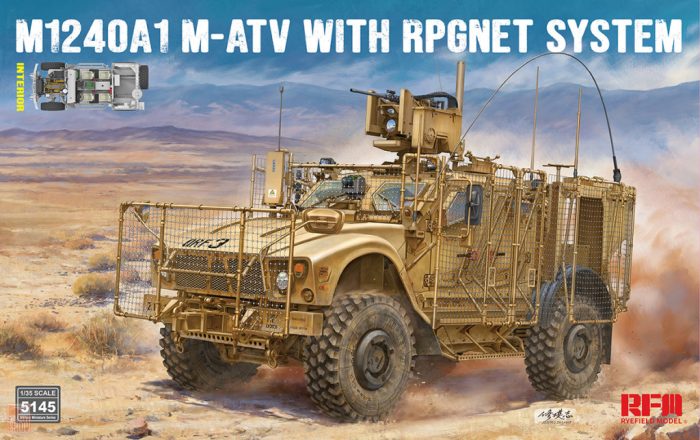 Ryefield model 5145 1:35 M1240A1 MATV with RPGNet System