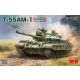 Ryefield model 1:35 T-55 AM-1 Main Battle Tank with worlable tracks