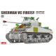Ryefield model 1:35 Sherman vc firefly late production /workable tracks