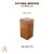 Scale75 JATOBA BROWN VARNISH-35X35X70  