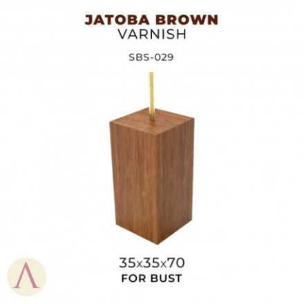 Scale75 Jatoba Brown Varnish-35x35x70 Bust 