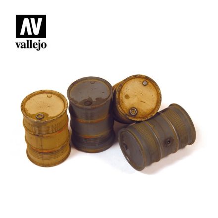 Vallejo SC202 Vallejo Scenics - German Fuel Drums #2
