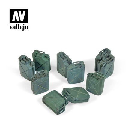 Vallejo SC206 Vallejo Scenics - Allied Jerrycan set