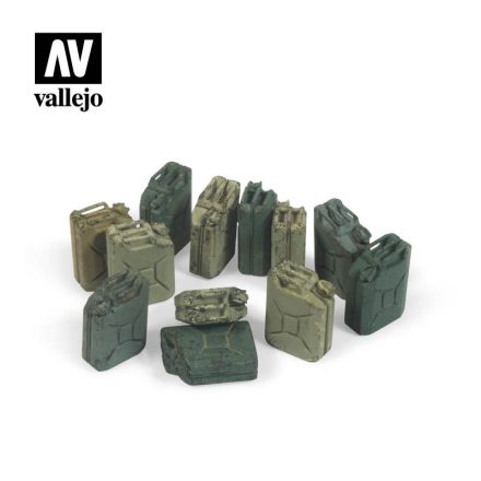 Vallejo SC207 Vallejo Scenics - German Jerrycan set