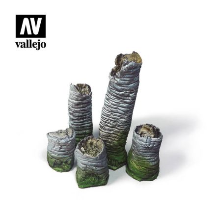 Vallejo Broken Palm Trunks