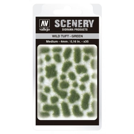 Vallejo SC406 Vallejo Scenery - Wild Tuft - Green (Medium)
