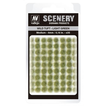 Vallejo SC407 Vallejo Scenery - Wild Tuft - Light Green (Medium)