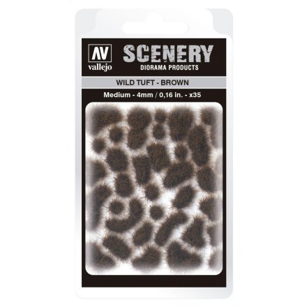 Vallejo SC411 Vallejo Scenery - Wild Tuft - Brown (Medium)