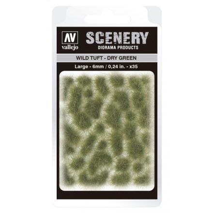 Vallejo SC415 Vallejo Scenery - Wild Tuft - Dry Green (Large)