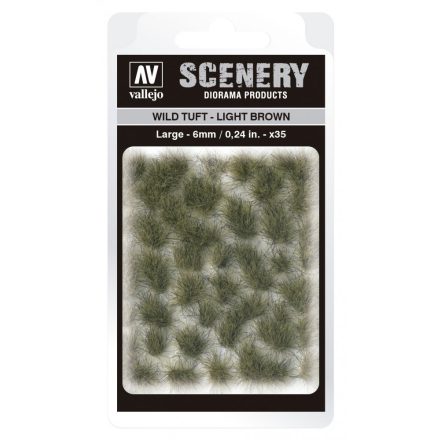 Vallejo SC418 Vallejo Scenery - Wild Tuft - Light Brown (Large)