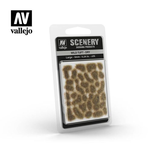 Vallejo Wild Tuft - Dry öntapadós realisztikus fűcsomók SC419