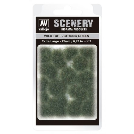 Vallejo SC427 Vallejo Scenery - Wild Tuft - Strong Green (Extra large)