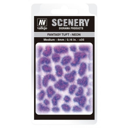 Vallejo SC430 Vallejo Scenery - Fantasy Tuft - Neon (Medium)