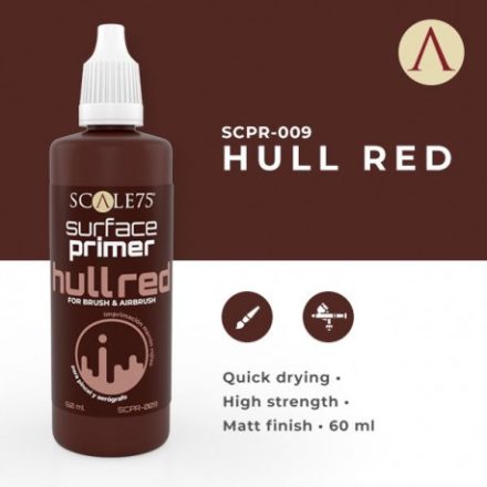 Scale75 PRIMER SURFACE HULL RED 