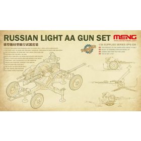 Meng Model 1:35 Russian Light AA Gun Set