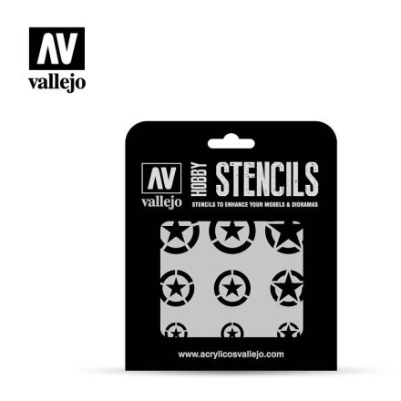 Vallejo Stencil - USAF Marks (ST-AIR004)