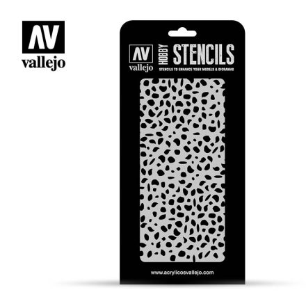 Vallejo Stencil - Luftwaffe WWII Spots Camo (ST-CAM002)