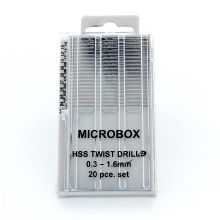 Vallejo T01001 Tools - Microbox drill set 0.3-1.6mm