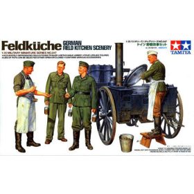 Tamiya 1:35 German Field Kitchen Scenery