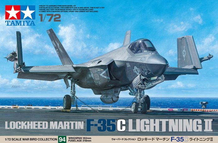 Tamiya 1:72 American Fighter Lockheed Martin F-35C Lightning II