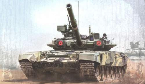 Meng Model 1:35 Russian T-90A Russian Main Battle Tank