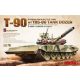 Meng Model 1:35 Russian Main Battle Tank T-90 w/TBD-86 Tank Dozer