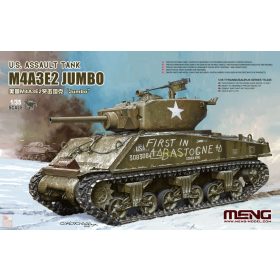   Meng Model 1:35 U.S. Assault Tank M4A3E2 Jumbo harcjármű makett