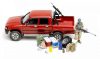 Meng Model 1:35 Dual Cab Toyota Hi-Lux Pick Up Truck MMVS-002