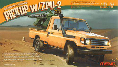 Meng Model 1:35 Pickup w/ZPU-2