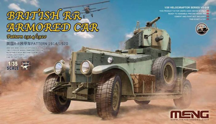 Meng Model 1:35 British RR Armored Car Pattern 1914/1920