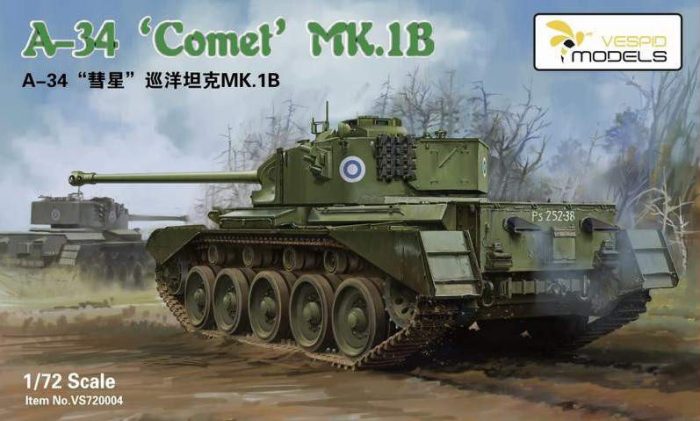 Vespid Models VS720004 1:72 A34 “COMET” Mk.IB