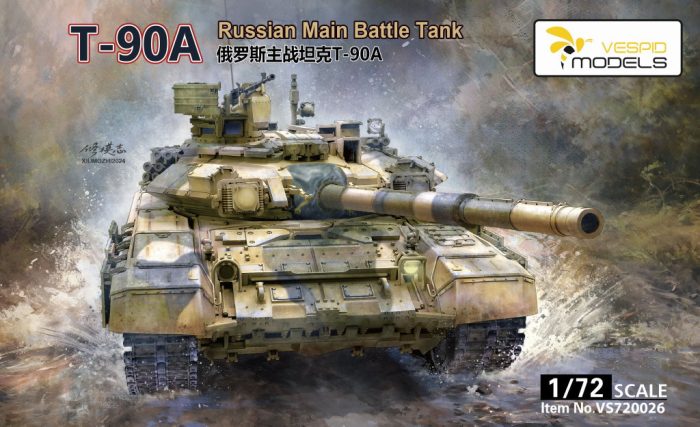 Vespid Models 1:72 T-90A Russian Main Battle Tank