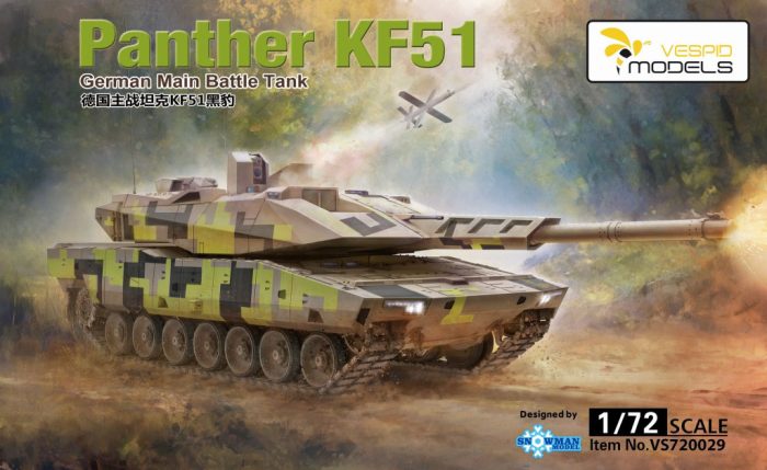 Vespid Models 1:72 Panther KF51 German Main Battle Tank