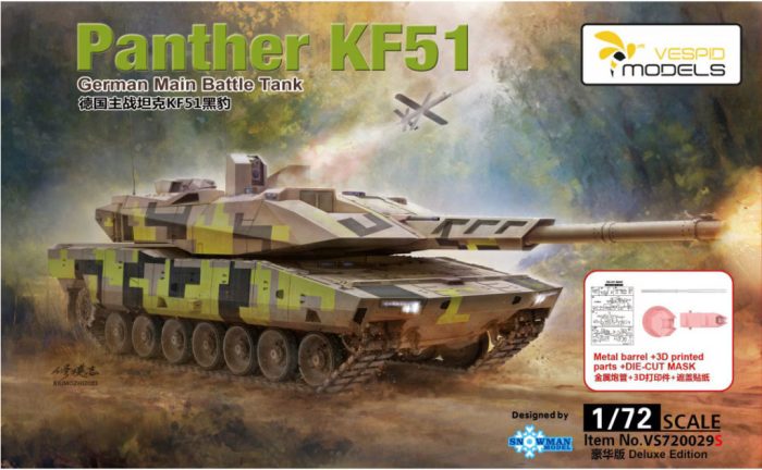 Vespid Models 1:72 Panther KF51 German Main Battle Tank