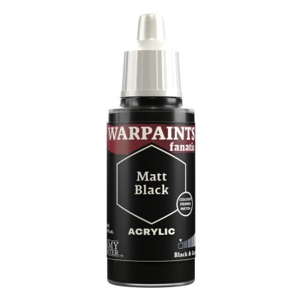 Army Painter Warpaints Fanatic - Matt Black