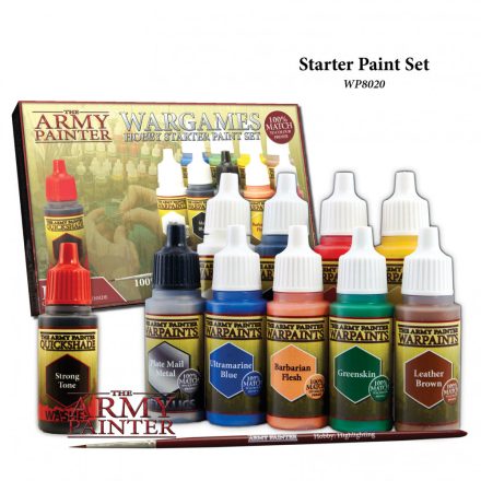 Army Painter Warpaints Starter Paint Set (NEW)