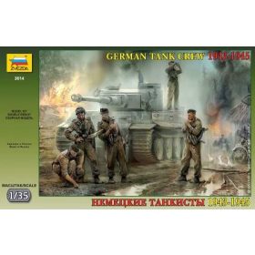 Zvezda 1:35 German Tank Crew WWII Late 3614 figura makett