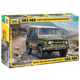 Zvezda 1:35 Soviet military SUV UAZ-469