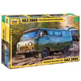 Zvezda 1:35 UAZ 3909 Russian military van