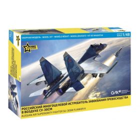   Zvezda 1:48 Russian Air Superiority Fighter Sukhoi Su-30SM Flanker H