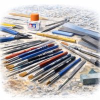 Ecsetek, szerszámok